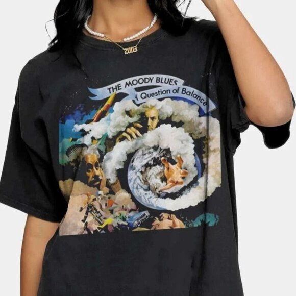 The Moody Blues A Question of Balance Record Album T-Shirt 170 - Picture 1 of 5